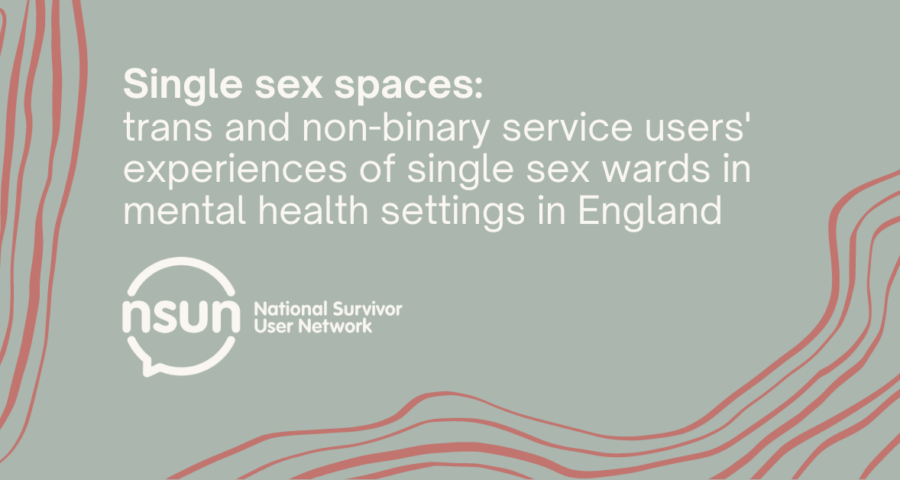 New NSUN research report Single Sex Spaces NSUN website